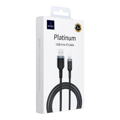 كابل تيار متردد WIWU Wi-C019 AL Platinum Serie (1.2 متر) أسود