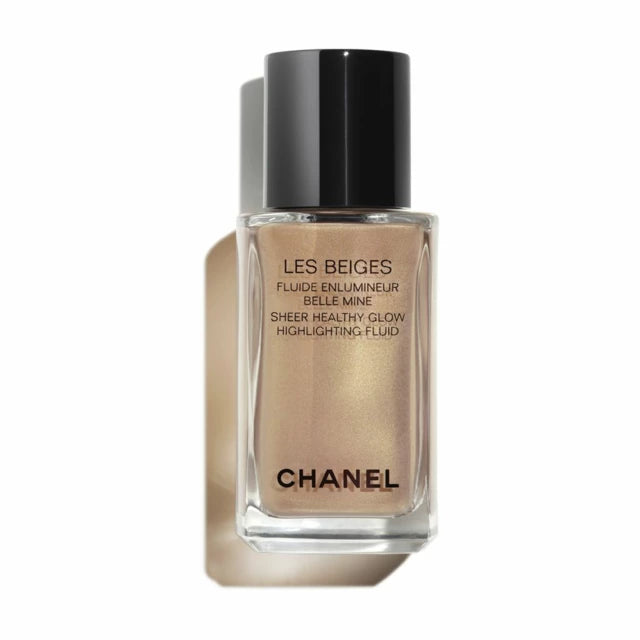 Chanel LES BEIGES HIGHLIGHTING FLUID Sheer Fluid Highlighter For A Luminous Healthy Glow For Face And Body Sunkissed