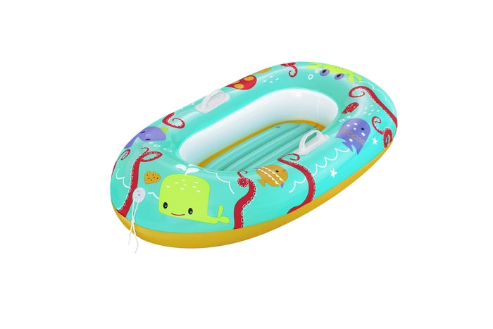 BESTWAY 1.19M X 79CM HAPPY CRUSTACEAN JUNIOR RAFT (Contents:1 raft) Age 3+