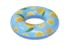 Bestway Φ1.19M Scentsational Lemon Swim Ring (Contents:1 swim ring, repair patch.) Age 12+