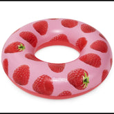 Bestway Φ1.19M Scentsational Raspberry Swim Ring (Contents:1 swim tube, repair patch.) Age 12+
