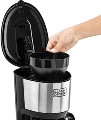 Black & Decker Drip Coffee Maker 10 Cups 750W - DCM750S-B5
