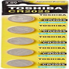 TOSHIBA CR2025 PW BP-5 PACK Of 5