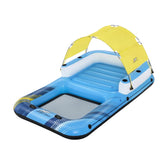 Bestway 3.20M X 1.98M Summer Oasis Island (Contents:1 island, 1 sunshade, 1 anchor bag,repair patch)