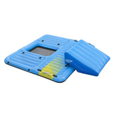 Bestway 3.76M X 3.11M Summer Slide Activity Island (1 island,1 slide,1 anchor bag, repair patch.)