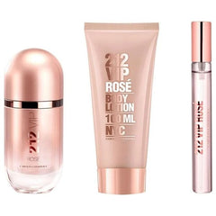 212 Vip Rose 3pcs Gift Set by Carolina Herrera