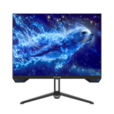 شاشة ألعاب مسطحة IPS من SADES SL-Sealion-24 PLUS SA-F05F24B مقاس 24 بوصة FHD، بمعدل تحديث 165 هرتز، وزمن استجابة 1 مللي ثانية، ومنفذ HDMI 2.1 - أسود