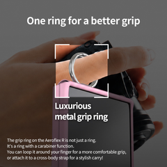 Araree Aero Flex Ring Cover For Z Flip 8-Pink