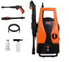 Black & Decker Pressure Washer, 1400W, Orange/Black