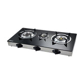 3-N5-1608 WANSA GLASS 3 BURNER STOVE