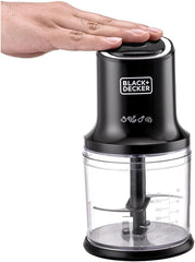 Black & Decker Vertical Chopper, 4 Blades, 500W, 500ml + Extra JAR