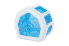 49" X 41" X 46"/1.25M X 1.05M X 1.17M Space Station Exploration Playhouse (1 play house, 6 play balls, repair patch.) Age 2+