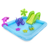 بست واي مركز ألعاب مائية للأطفال FANTASTIC AQUARIUM مقاس 2.39 متر × 2.06 متر × 86 سم لعمر 2+