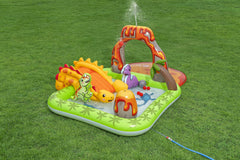 Bestway 8'7" x 6'2" x 40"/2.62m x 1.88m x 1.02m Volcano Springs Play Center