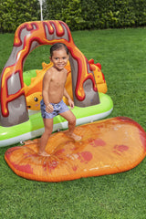 Bestway 8'7" x 6'2" x 40"/2.62m x 1.88m x 1.02m Volcano Springs Play Center