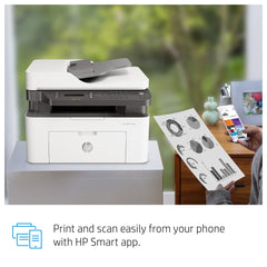 HP Laser MFP 137fnw - 20ppm / 1200dpi / A4 / USB / LAN / Wi-Fi / FAX / Mono Laser - Printer