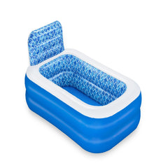 Bestway 2.29M X 1.52M X 96CM Waterfall Oasis Sprinkler Family Pool (1 pool,repair patch) Age 6+