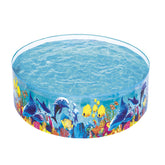 Bestway Φ2.44M X H46CM Odyssey Fill 'N Fun Play Pool (1 pool, repair patch) Age 3+