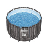 Bestway Frame Pool Set 3.66m x 1.00m Includes Pool + Filter Pump(220-240V) + Ladder + Compatible with Cartridge 58094(Ⅱ)220-240V