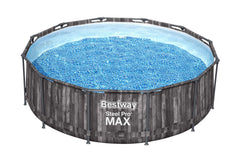 Bestway Frame Pool Set 3.66m x 1.00m Includes Pool + Filter Pump(220-240V) + Ladder + Compatible with Cartridge 58094(Ⅱ)220-240V