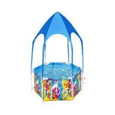 Bestway Splash-in-Shade Kids Frame Pool 1.83m x 51cm Includes Pool