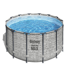 Bestway Frame Pool Set 4.27m x 1.22m Includes Pool + Filter Pump(220-240V) + Ladder + Cover + Compatible with Cartridge 58094(II)220-240V