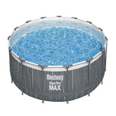 Bestway Frame Pool Set 4.57m x 1.07m Includes Pool + Filter Pump(220-240V) + Ladder + Cover + LED light + Compatible with Cartridge 58094(II)220-240V