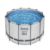 Bestway 3.66M X 1.22M Pool Set (Contents:Pool, Filter Pump(220-240V), Ladder, Cover, Compatible with Cartridge 58094(II)220-240V)