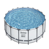 Bestway Frame Pool Set 5.49m x 1.22m Includes Pool + Filter Pump(220-240V) + Ladder + Cover + Compatible with Cartridge 58012(III)220-240V