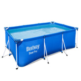 Bestway Frame Pool Set 3.00m x 2.01m x 66cm Includes Pool + Filter Pump(220-240V) + Compatible with Cartridge 58093(I)220-240V