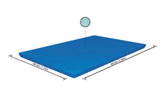 Bestway 2.59M X 1.70M Pool Cover (Contents:one pool cover, Fits 2.59m x 1.70m x 61cm (8'6" x 67" x 24") Steel Pro Pools)