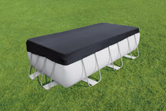 Bestway 13'6" X 6'7"(4.12M X 2.01M) Pvc Pool Cover (Contents:one pool cover, Fits 4.04m x 2.01m x 1.00m (13'3" x 6'7" x 39.5") and 4.12m x 2.01m x 1.22m (13'6" x 6'7" x 48") Power Steel Pools)