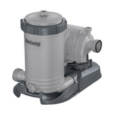 Bestway 9463L/2500GAL Filter Pump (Contents:One filter pump(220-240V 350W), Pump's water flow rate 9,463 L/h (2500 gal./h), Compatible w/ Cartridge 58095(IV), adaptors included, Compatible with 1.25 in/ 3.2 cm valves using the adaptors included, Work