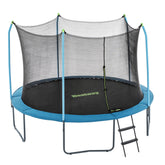 Bestway 3.66m x 2.78m Xtreme Air Trampoline (1 trampoline, 1 spring-loading tool, 5 anchors, 10 foot pads, 1 ladder) Age 6+