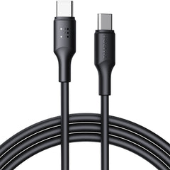 كابل فولتمي باورلينك من سلسلة EDC، من النوع C إلى النوع C، بطول 2.0 متر، 5 أمبير، 100 واط، أسود اللون