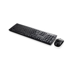 Lenovo 100 Wireless Keyboard and Mouse Combo - Wireless / USB Receiver / 1000dpi / English/Arabic / Black - Keyboard & Mouse Combo