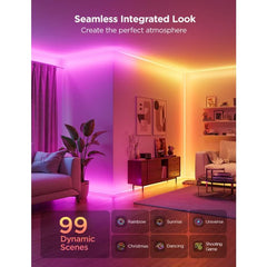 Govee 5M Neon Rope Light for Wall Lining - H66412D1