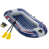 Bestway 2.28M X 1.21M Treck X1 Set (Contents:1 boat,1 pair of oars,1 foot pump,repair patch)