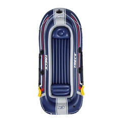Bestway 3.07M X 1.26M Treck X3 Set (Contents:1 boat,1 pair of oars,1 foot pump,repair patch)