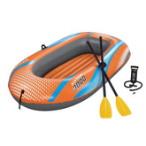 Bestway 2.12M X 1.22M Kondor 3000 Raft Set (Contents:1 boat,1 pair of oars,1 hand pump,repair patch) Age 6+
