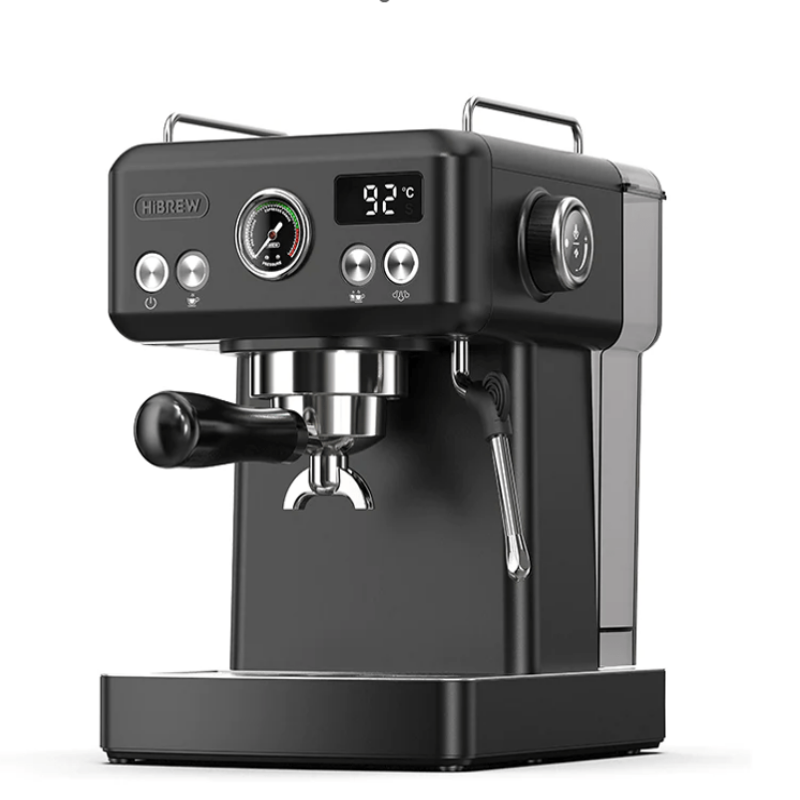 HiBREW Semi Automatic Espresso Coffee Machine H10A,Black