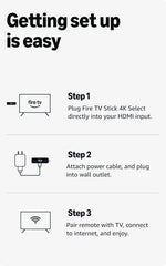 Amazon Fire TV Stick HD (2024) Streaming Device with Alexa Voice Remote, 8GB & Wi-Fi 5 - Black