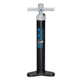 Black and white air pump on a white background