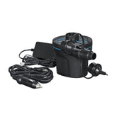 Powertouch AC/DC Electric Air Pump (power pump, 3 valve adaptors, 220-240V/50HZ 12v DC)