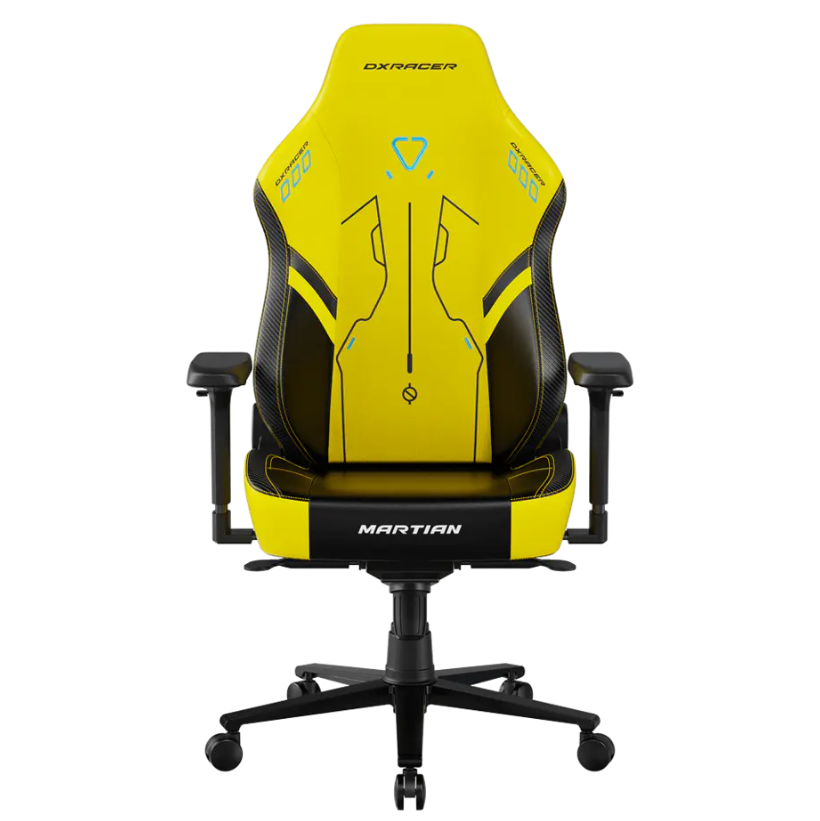 DXRacer Martian Series L Gaming Chair Black/Yellow