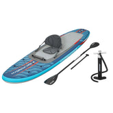Bestway 10' x 33" x 6" / 3.05m x 84cm x 15cm Oceana 10' 2-in-1 Stand-Up Paddleboard & Kayak Set