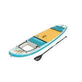 Bestway 3.40M X 89CM X 15CM Panorama Set (Contents:1 Paddleboard,1 paddle,1 hand pump,1 backpack,1 coiled leash,1 fin, repair kit.)