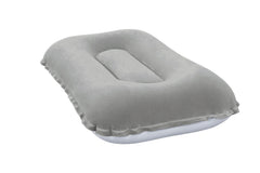 Bestway 42CM X 26CM X 10CM Flocked Air Camp Pillow (Contents:pillow, repair patch, 2 assorted colors)