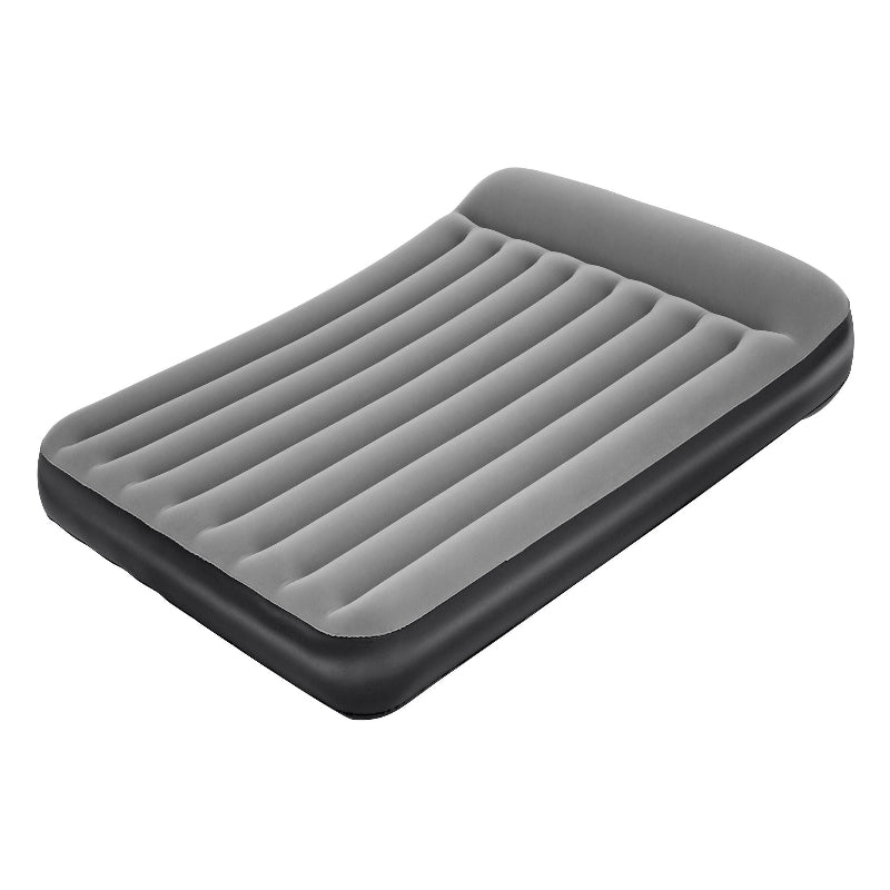 Bestway80" X 60" X 12"/2.03M X 1.52M X 30CM Tritech Air Mattress Queen Built-IN AC Pump (Contents:Air Mattress, repair patch, with Built-in Pump(220V~240V))
