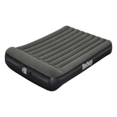 Bestway 2.03M X 1.52M X 30CM Tritech Air Mattress Queen Built-IN Battery Pump (Air Mattress, repair patch, with 4D Built-in Pump)